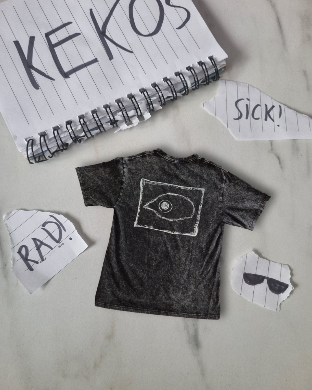 "Boxed Bird" TEE SHIRT (PREORDER)